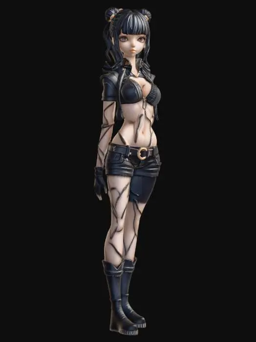 3D model for Noir Siren