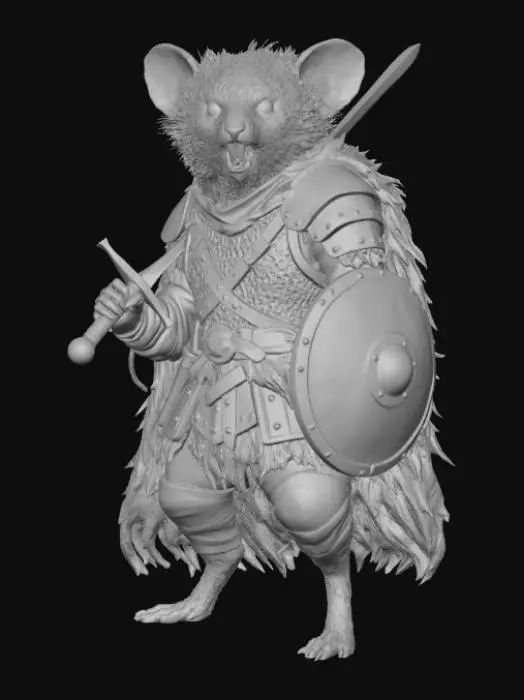 3D model for Aye Aye Warlord