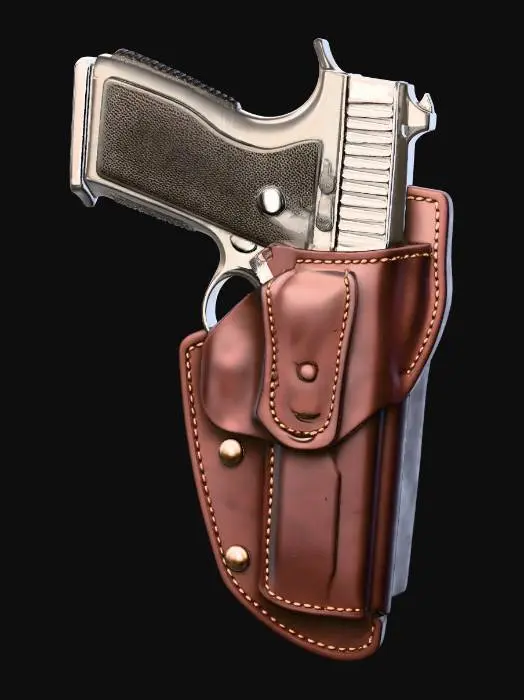 3D model for Holstered Sidearm