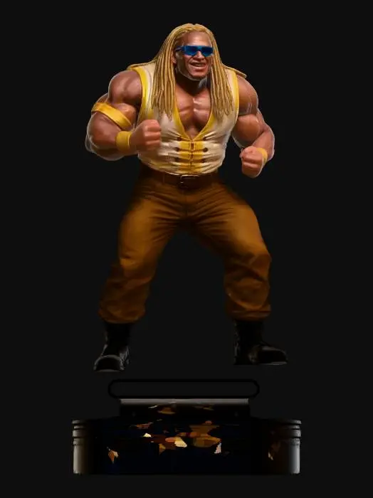 3D model for Street fighter