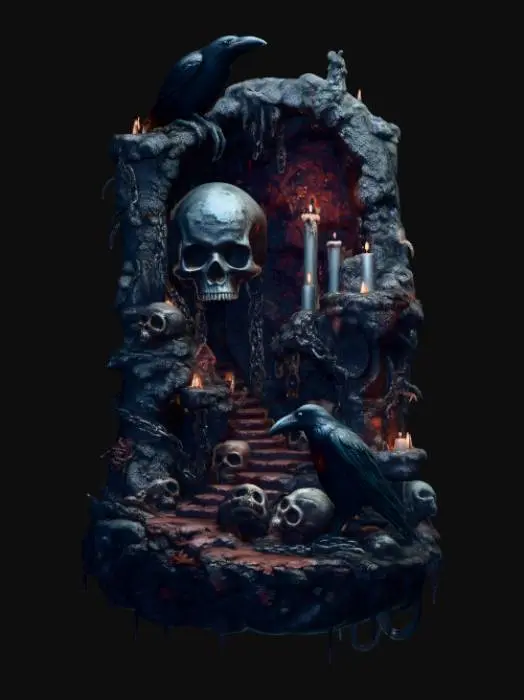 3D model for Citadel of Ember and Bone