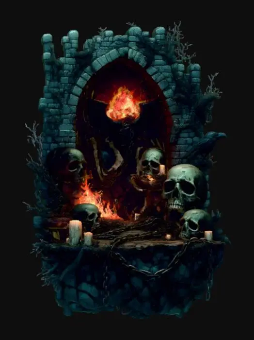 3D model for Gate of Fire and Bones