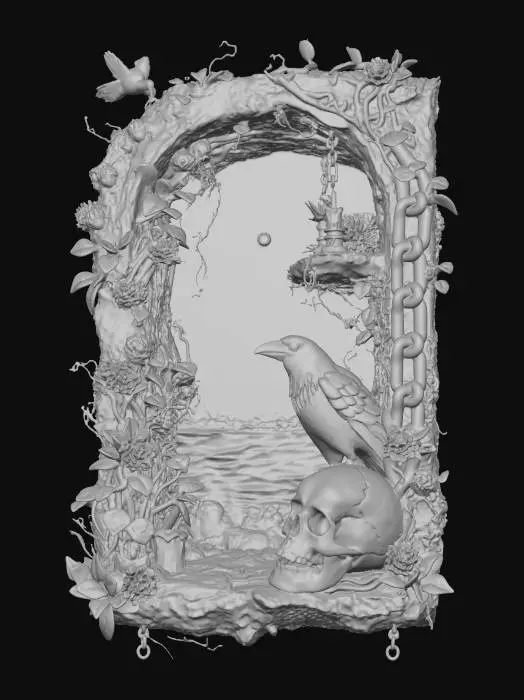 3D model for Midnight Vigil