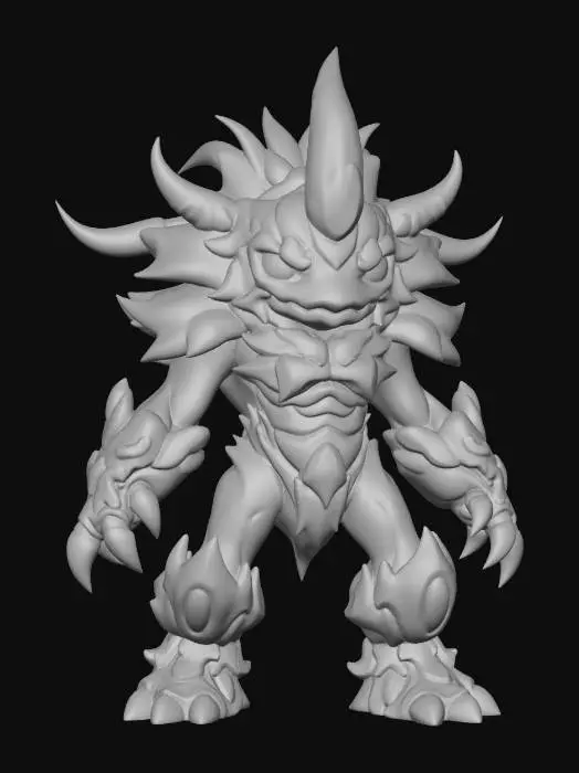 3D model for Pinkhorn Colossus