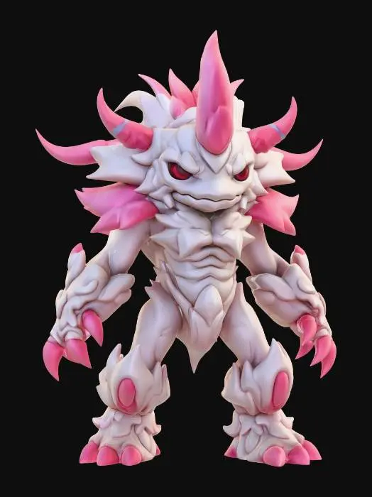 3D model for Pinkhorn Colossus