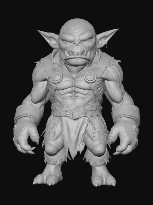 3D model for Azure Ogre Brute