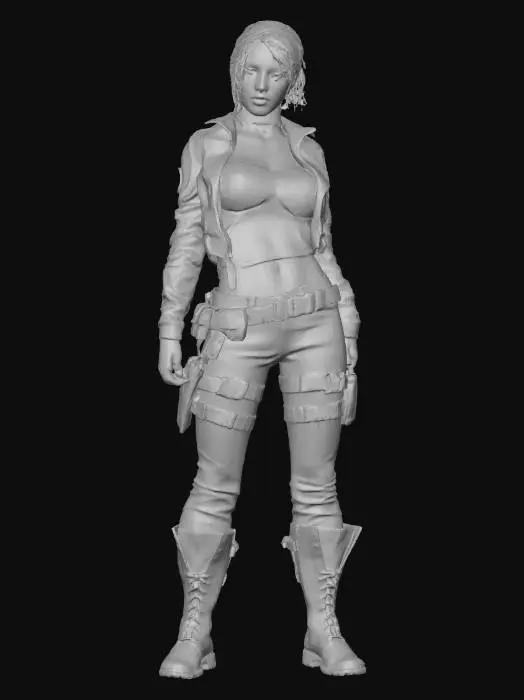 3D model for Crimson Resolve