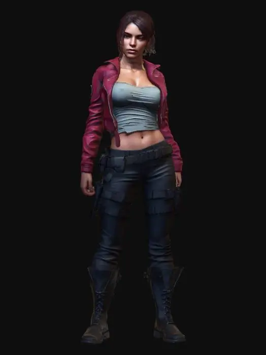 3D model for Crimson Resolve