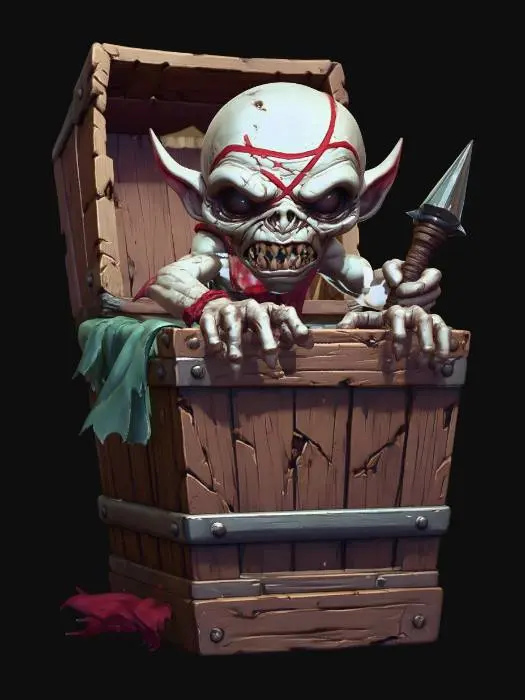 3D model for The Screaming Crate