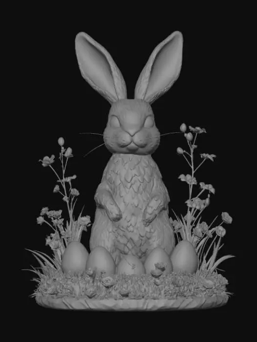 3D model for The Easter Bunny's Nest, #EasterEgg2026#