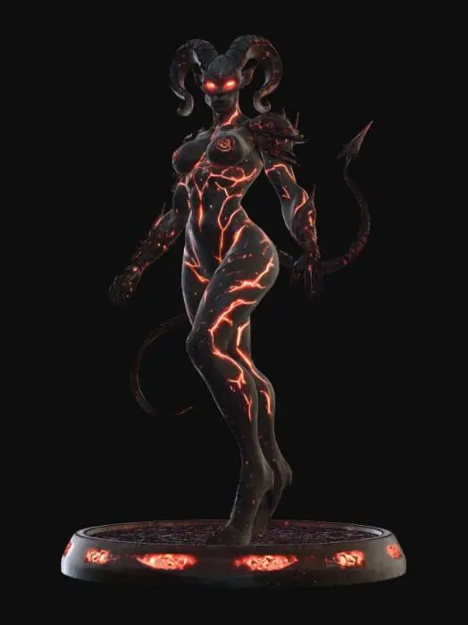 3D model for Emberbound Infernal Queen