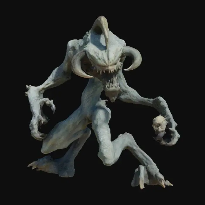 3D model for Fierce Beast Model, #game figure#