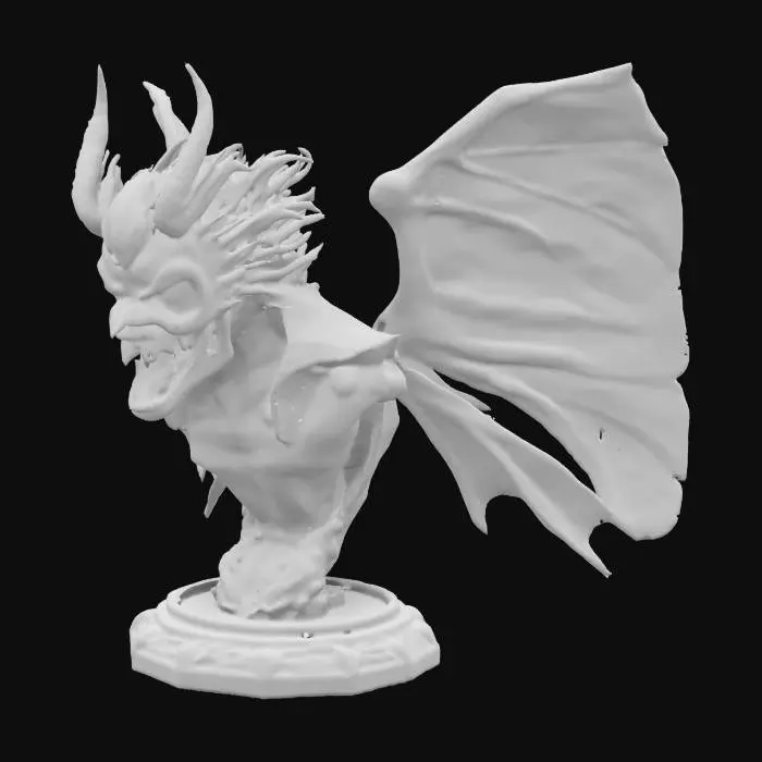 3D model for Death Note demon bust