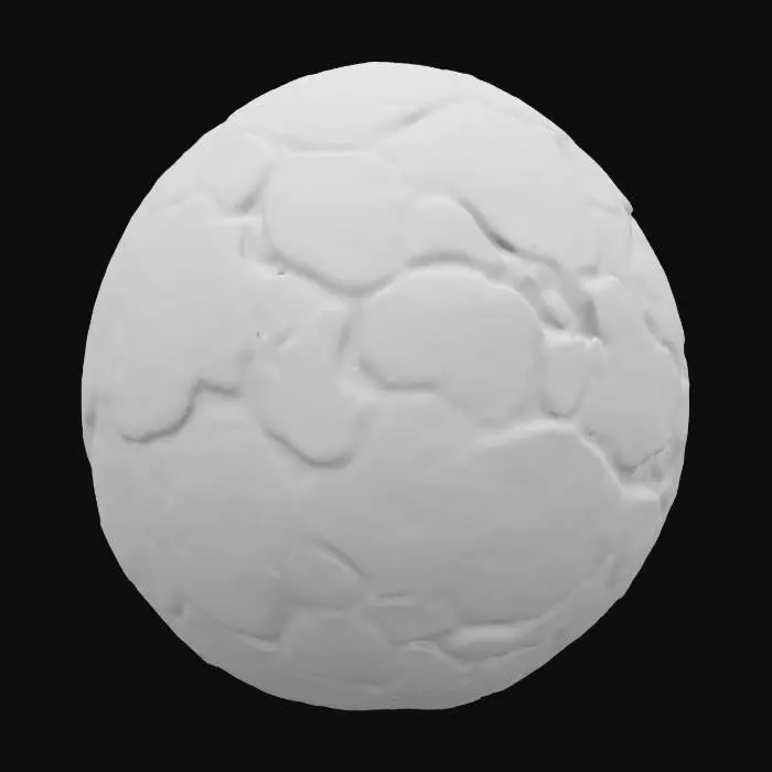 3D model for Highly detailed dragon egg, cracks and ready to hatch, Game Assets, Highly Detailed, Ultra Realistic, Rough, Stone, magma lines through the cracks