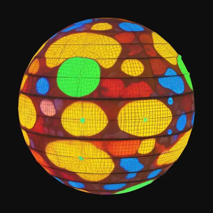 3D model for [Las Vegas] Sphere showing the Meshy mushroom #AroundTheWorld#