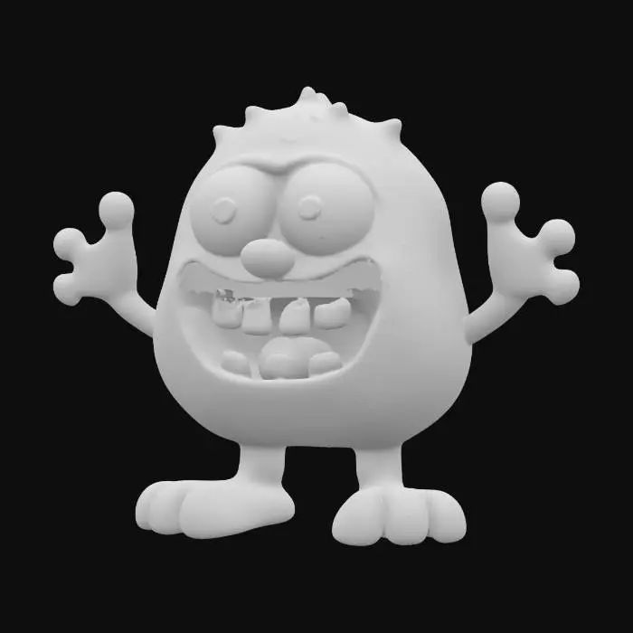3D model for [UTAH] Green jello monster #AroundTheWorld#
