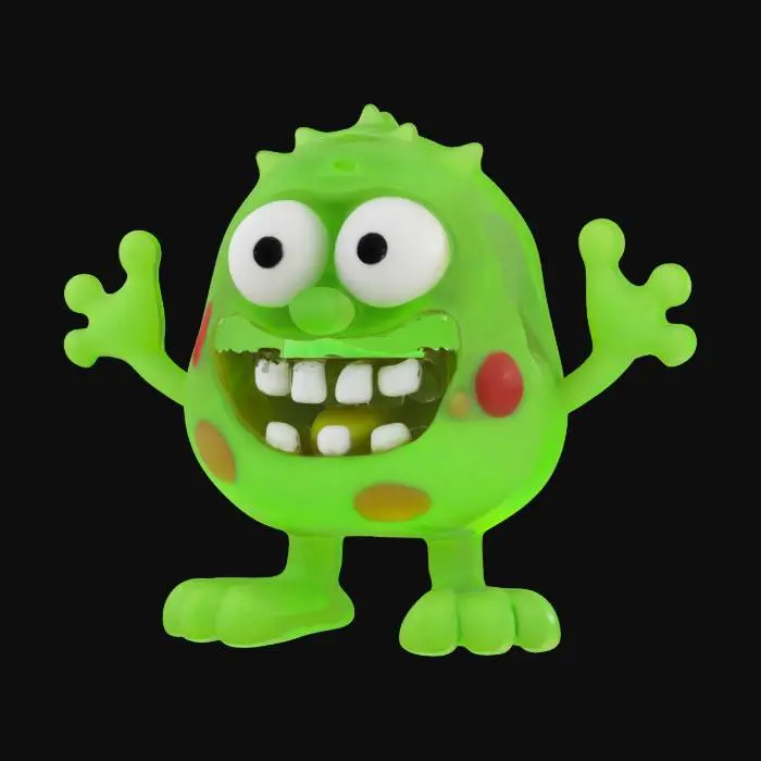 3D model for [UTAH] Green jello monster #AroundTheWorld#