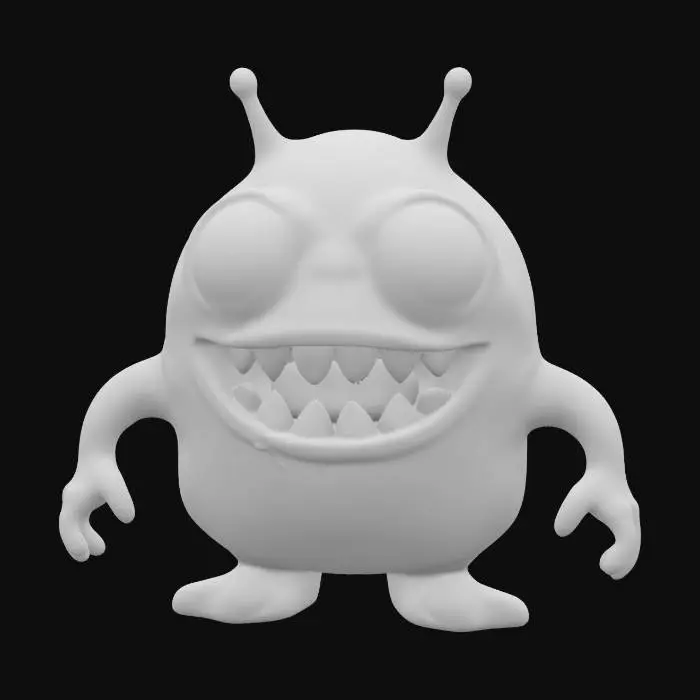 3D model for [UTAH] Green jello monster #AroundTheWorld#