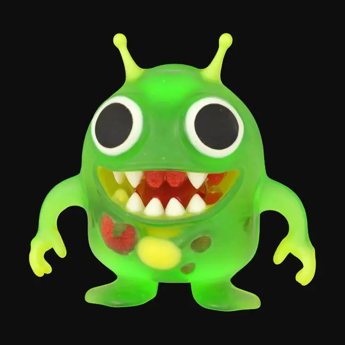 3D model for [UTAH] Green jello monster #AroundTheWorld#
