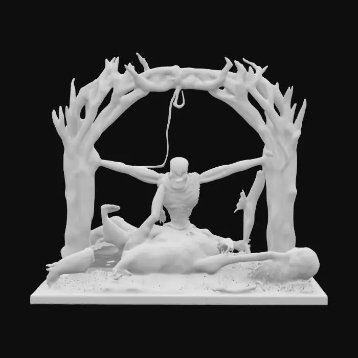 3D model for Eternal Embrace