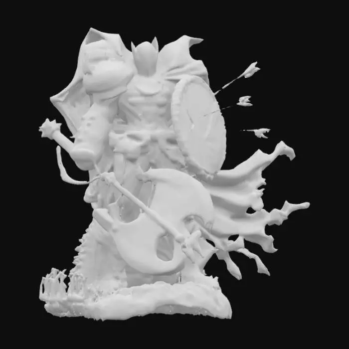 3D model for Warrior Spawn