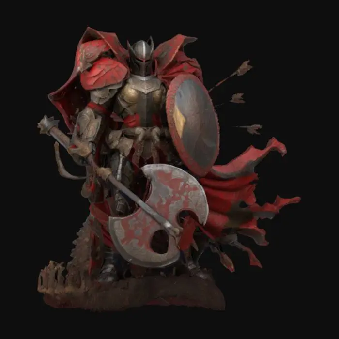 3D model for Warrior Spawn