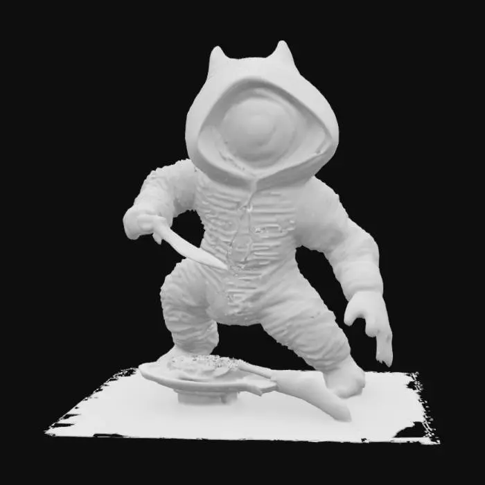 3D model for Watchful Yarn Guardian