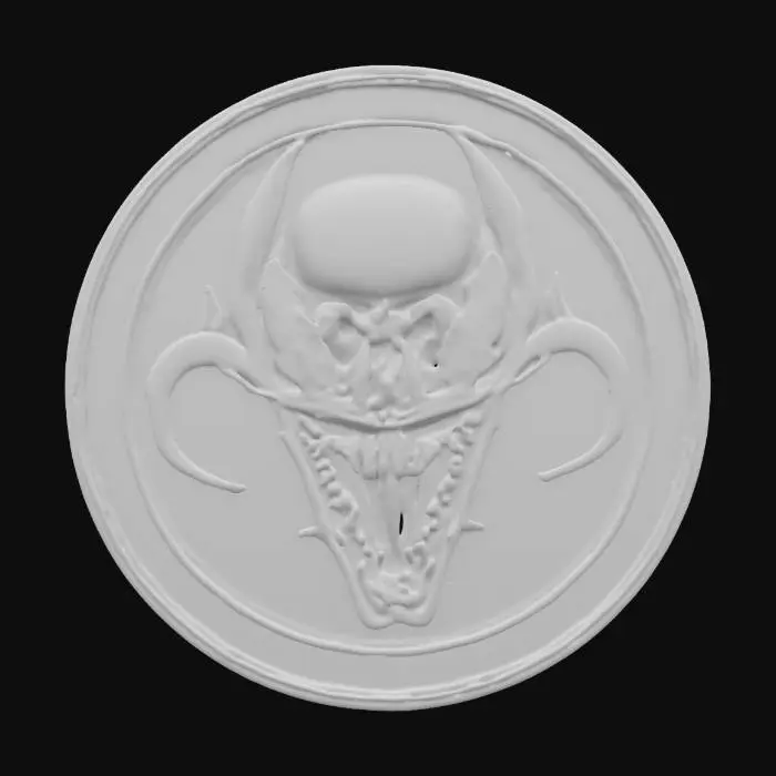 3D model for venom coin , #emblem#