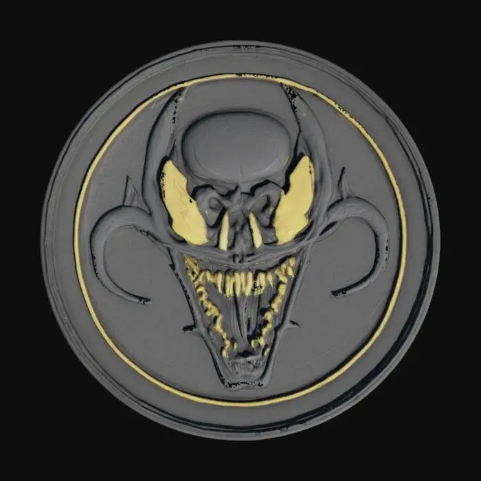 3D model for venom coin , #emblem#