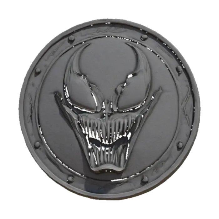 venom coin , #emblem# - Crypto 3D model, AI generated