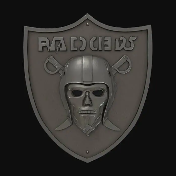 3D model for Raiders Emblem, #emblem#