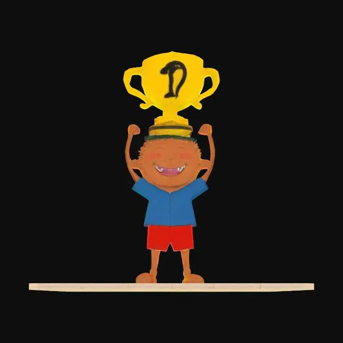 3D model for Champion Celebration, #SketchTo3D#