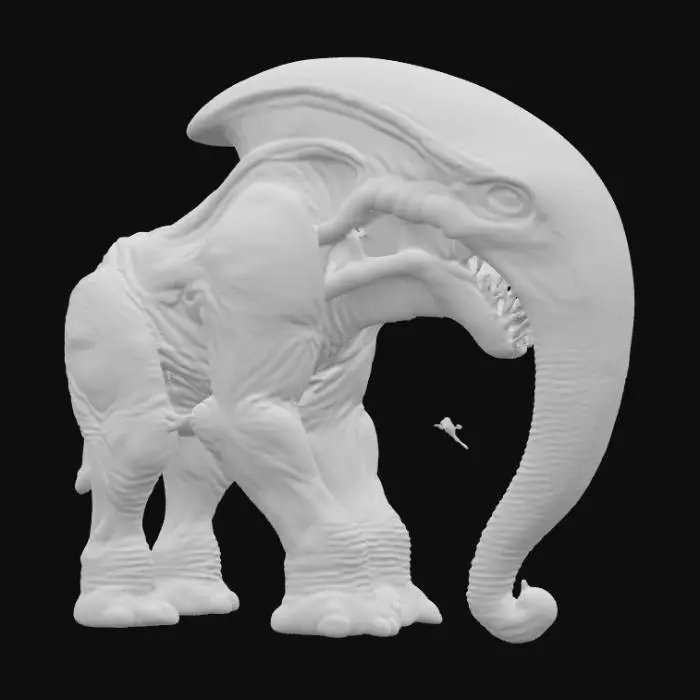 3D model for Eldritch Pachyderm