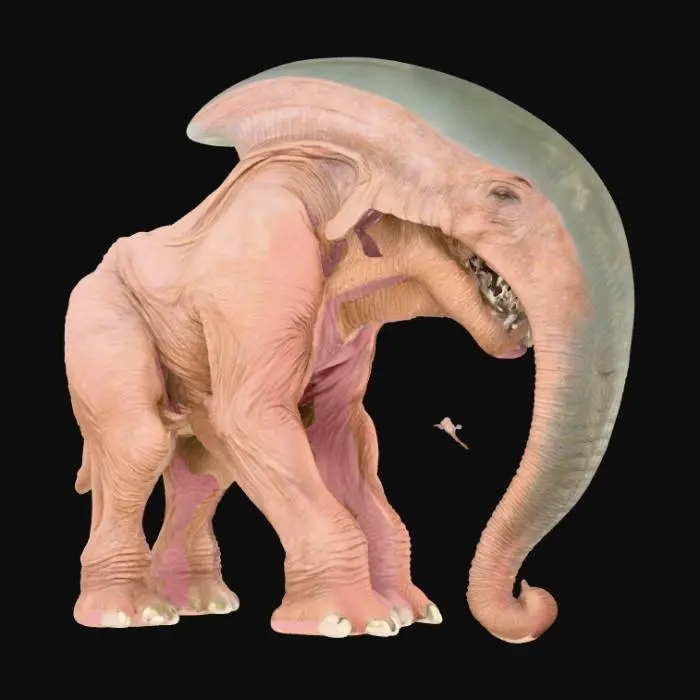 3D model for Eldritch Pachyderm