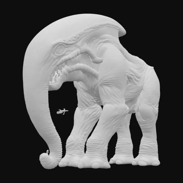 3D model for Eldritch Pachyderm