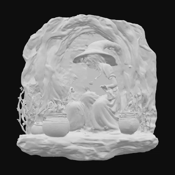 3D model for Potion Crafter's Sanctuary