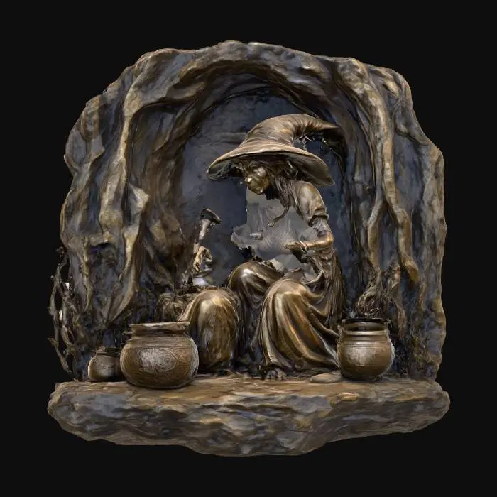 3D model for Potion Crafter's Sanctuary