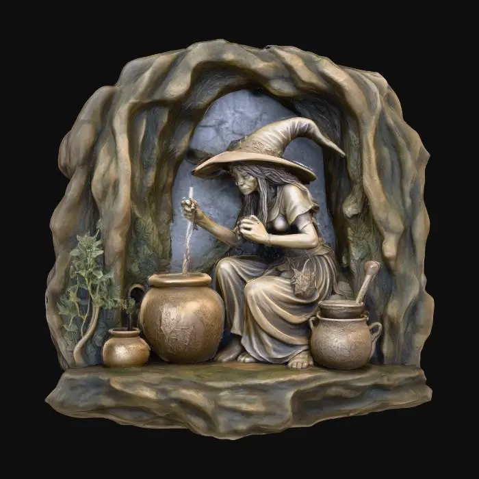 3D model for Potion Crafter's Sanctuary