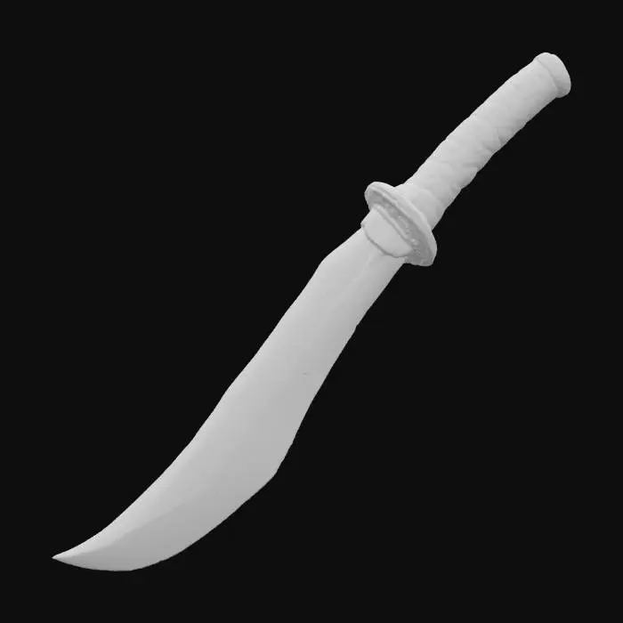 3D model for Lightning Katana