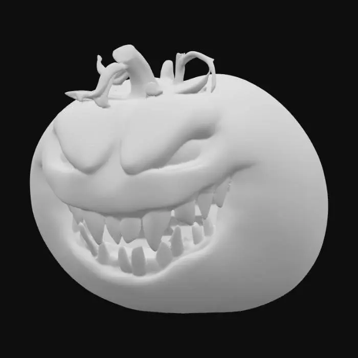 3D model for Killer tomato , #food#
