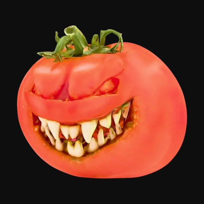 3D model for Killer tomato , #food#