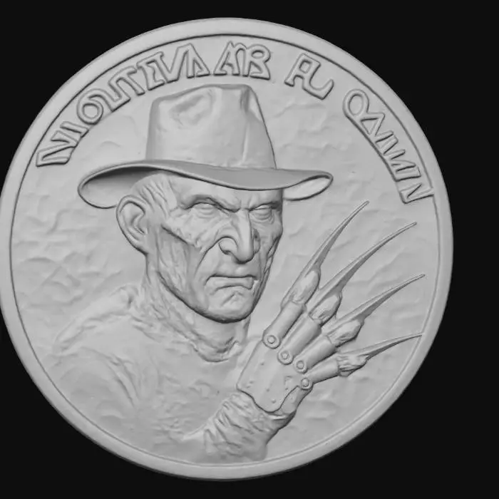 3D model for Nightmare Coin, #villain# #Halloween#