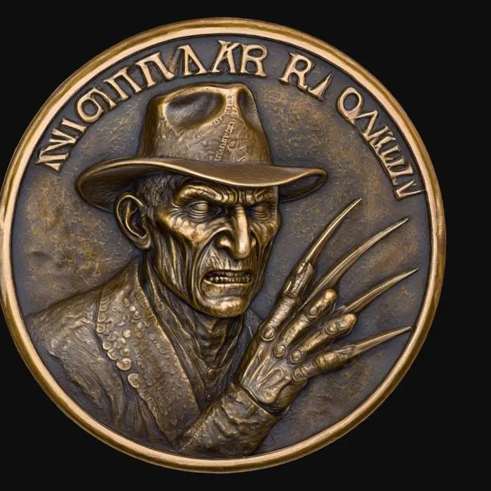 3D model for Nightmare Coin, #villain# #Halloween#