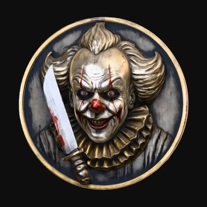 3D model for IT coin, #villain#