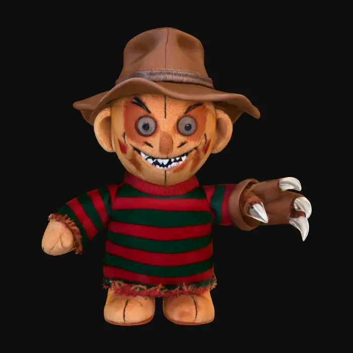 3D model for A plush doll Freddy Krueger, #Halloween2025#