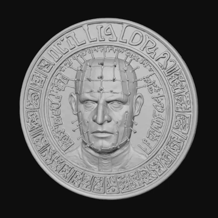 3D model for Hellraiser Medallion, #Halloween2025#