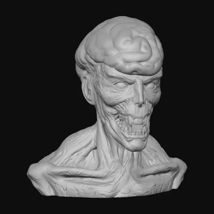 3D model for Brain Creature, #Halloween2025#