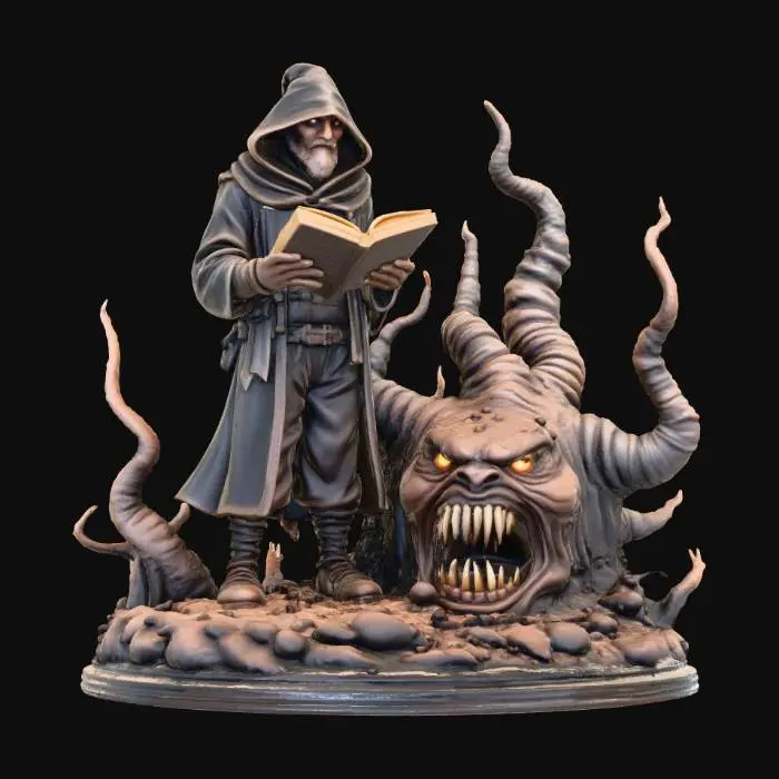 3D model for The Summoner's Creation