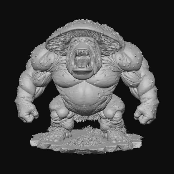 3D model for Mushroom Golem