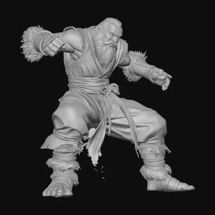 3D model for Warrior's Fury